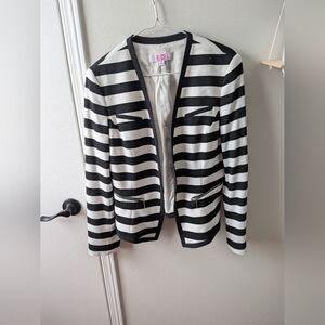Bold Striped Women's Blazer